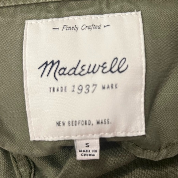 Madewell Women’s Green Military Utility Jacket - Excellent Condition - Picture 9 of 9